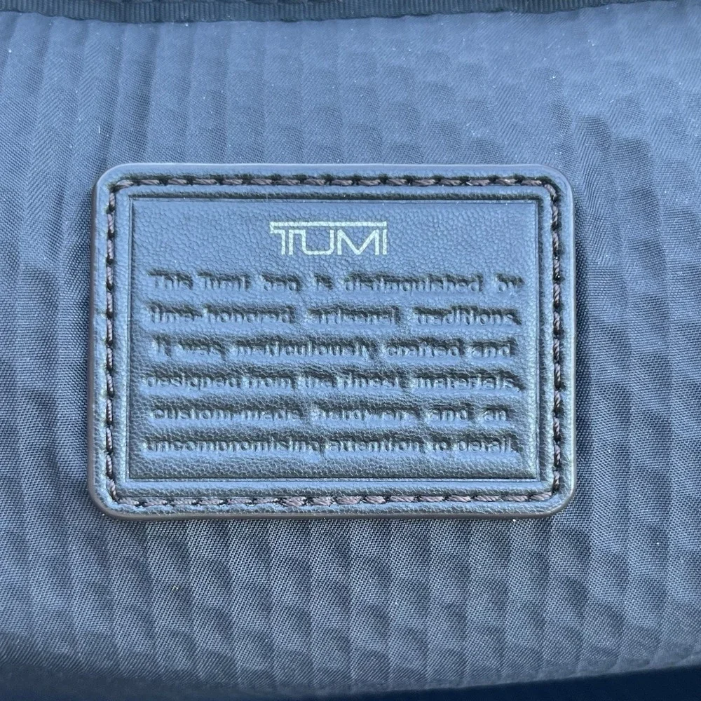 TUMI Alpha Bravo Kingsville Deluxe Backpack Black Ballistic Nylon Legacy Style